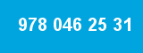 978 046 25 31
